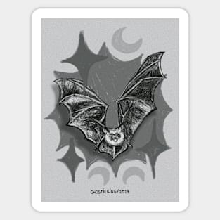 Batsy Batsy | Black and White Version Sticker